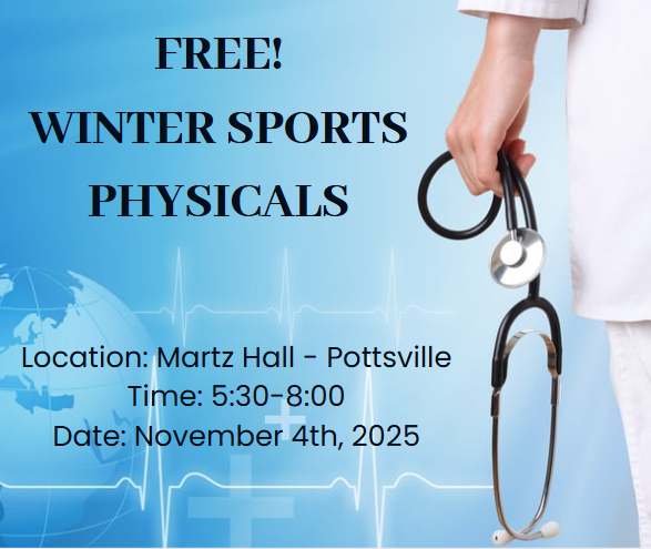  Free Winter Sports Physicals Available